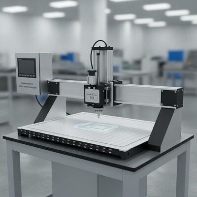 XY Glue Plotter con un diametro di ugello di 0,3 mm, tempo di lavoro di 24 ore e dimensioni di lavoro di 3200x2000 mm per la collazione di precisione