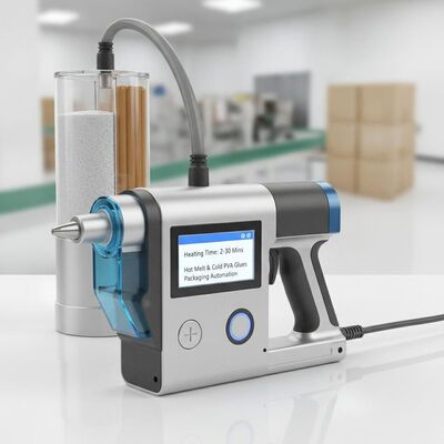 2-30min Tempo di riscaldamento Tracciatore automatico di colla XY con volume di colla regolabile da 5L, 10L, 20L per fino a quattro operatori
