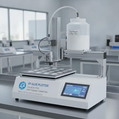 XY Glue Plotter con 2-3Kg all'ora di produzione, facile utilizzo per applicazioni industriali di colla