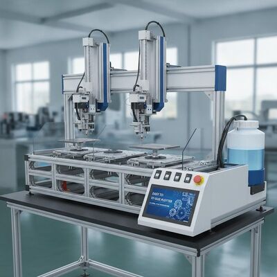 XY Glue Plotter Macchina per la collazione con scelta flessibile della postazione di lavoro per un massimo di quattro operatori e 24 ore di lavoro