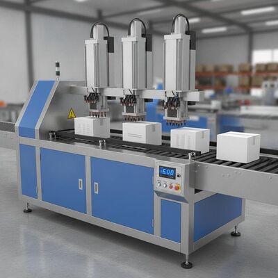 XY Glue Plotter CNC Gluer con velocità continuamente selezionabile fino a 6 M/S e applicazione di colla da tre teste supportando qualsiasi dimensione