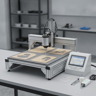 Plotter per colla XY Incollatore CNC con altezza pila di 840 mm, produzione di colla di 2-3 kg/h e orario di lavoro 24 ore su 24