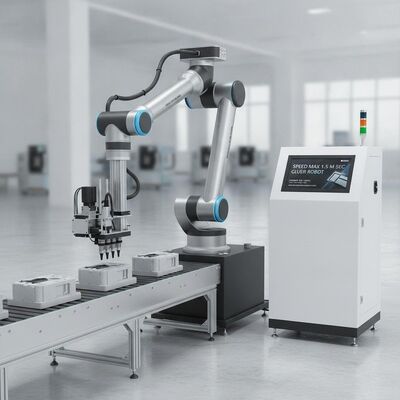 1.5 M/sec Velocità 0,6-0,8 Pa Pressione XY Colla Plotter CNC Colla con fusione calda e colla fredda in una sola operazione