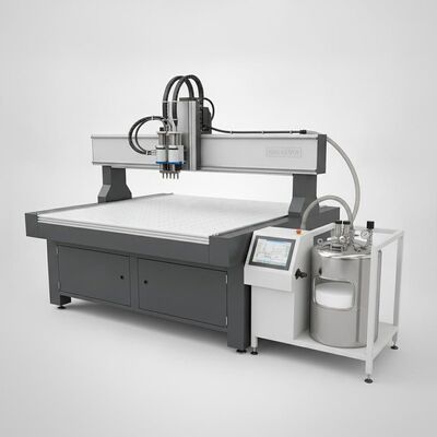 Plotter per colla CNC Gluer XY con dimensioni di lavoro 3000x2000mm e volume di colla da 20 litri per l'erogazione di colla industriale
